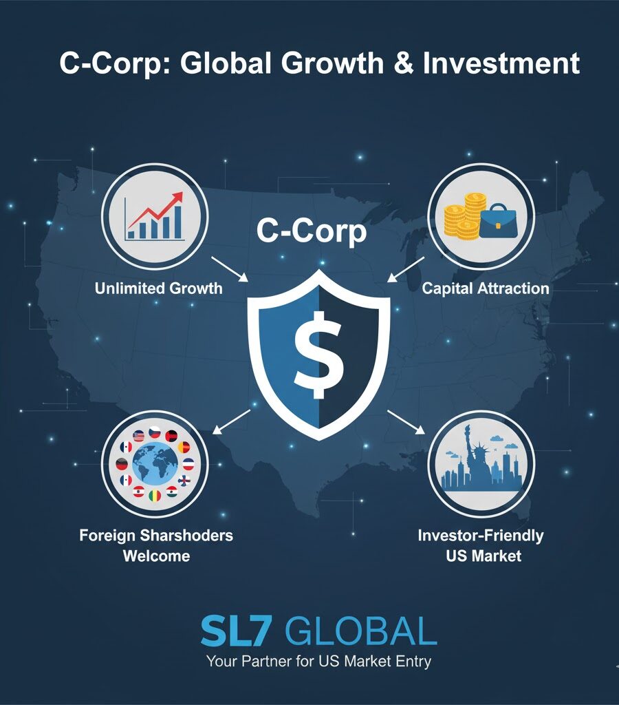 C-Corp Nasıl Kurulur? SL7 ile Kurumsal Başlangıç