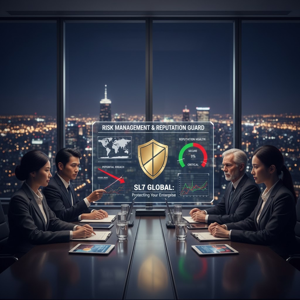 Kişisel Marka Yaratmak dış ticarette itibar ve güvenin temelidir. SL7 ile Amerika Pazarına girerken hukuki risklerden kaçının, güçlü bir imaj inşa edin.