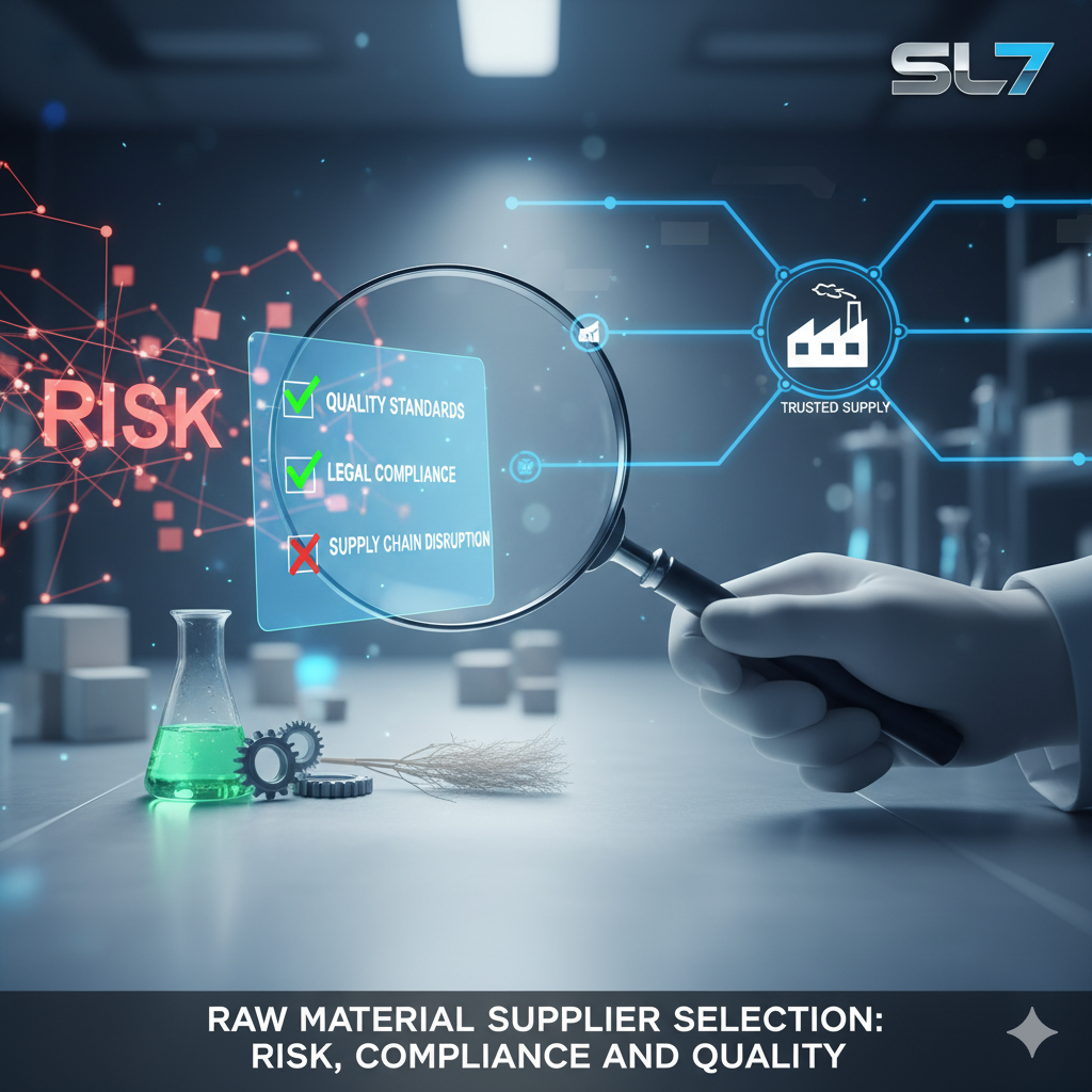 Amerika'da Tedarikçi Değerlendirmesi hayati önemde! Lojistik ve hammadde partneri seçerken yasal uyum, kalite ve mali istikrar kriterlerini öğrenin. SL7 ile riskleri sıfırlayın.