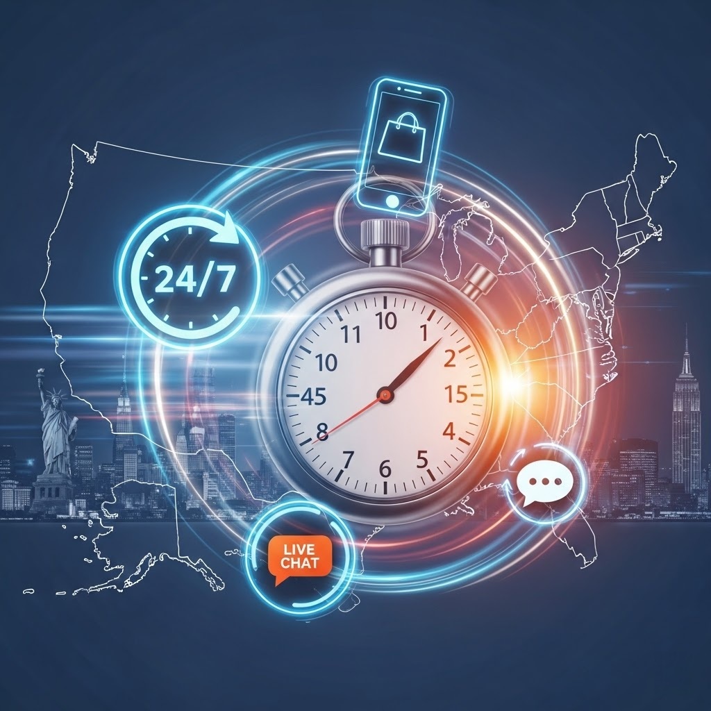Amerika'daki Müşteri Destek beklentileri çok yüksek! 7/24 hizmet ve yerel aksan neden önemli? SL7 ile operasyonel yükten kurtulun ve Amerika Pazarında Yer Alma hedefinize ulaşın.